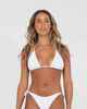 RUSTY LADIES SANDALWOOD MULTIWAY BIKINI TOP - BRIGHT WHITE