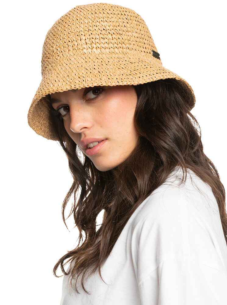 ROXY LADIES WAVES SONG BUCKET HAT - NATURAL - Womens-Accessories : Sequence  Surf Shop - ROXY S23