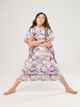 ROXY GIRLS STAY MAGICAL PRINTED HOODED TOWEL - FUNKY PALM