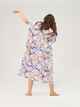 ROXY GIRLS STAY MAGICAL PRINTED HOODED TOWEL - FUNKY PALM