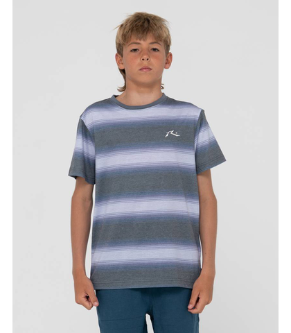 RUSTY BOYS OLD TIMER SHORT SLEEVE TEE - COAL