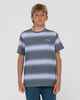 RUSTY BOYS OLD TIMER SHORT SLEEVE TEE - COAL