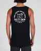 SALTY CREW MENS LATERAL LINE TANK - BLACK