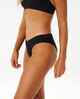 RIPCURL LADIES PERMIUM SURF FULL BIKINI PANT - BLACK 