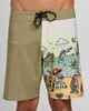 MAD HUEYS MENS BIG DAY FOR IT BOARDSHORT - DUSTY GREEN