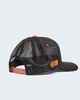 MAD HUEYS FULL THROTTLE TWILL TRUCKER - BLACK