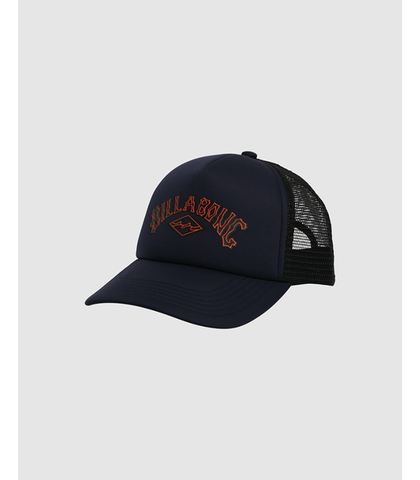 BILLABONG GROMS ARCH WAVE TRUCKER CAP - DARK BLUE