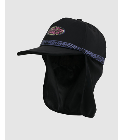 BILLABONG GROMS LEGIONAIRE CAP - BLACK