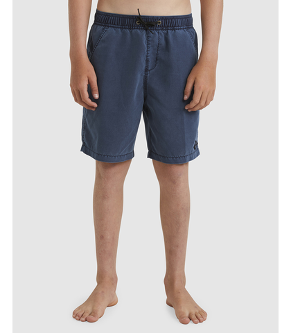 BILLABONG BOYS ALL DAY OVERDYE LAYBACK BOARDSHORT - NORTH SEA