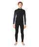 O'NEILL BOYS DEFENDER 3/2 GBS BACKZIP STEAMER - BLACK / GUNMETAL