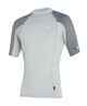 O'NEILL MENS PSYCHO UV S/S RASHSHIRT -  COOL GREY SMOKE