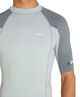 O'NEILL MENS PSYCHO UV S/S RASHSHIRT -  COOL GREY SMOKE