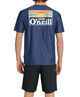 O'NEILL MENS OFFSHORE UV S/S RASHSHIRT - MARINE