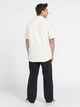 VOLCOM MENS HONESTONE WOVEN S/S DRESS SHIRT - OFF WHITE