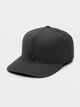 VOLCOM MENS EMBOSSED STONE ADJUSTABLE CAP - BLACK