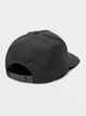 VOLCOM MENS EMBOSSED STONE ADJUSTABLE CAP - BLACK