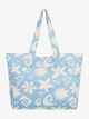 ROXY ANTI BAD VIBES PRINTED TOTE BAG - SKY COOL