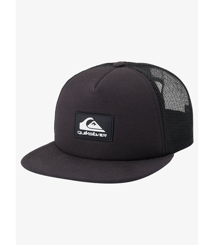 QUIKSILVER MENS OMNIPOTENT TRUCKER CAP - BLACK