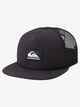 QUIKSILVER MENS OMNIPOTENT TRUCKER CAP - BLACK