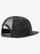 QUIKSILVER MENS OMNIPOTENT TRUCKER CAP - BLACK