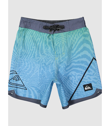 QUIKSILVER GROMS EVERYDAY NEW WAVE BOY BOARDSHORT - AZURE BLUE