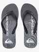 QUIKSILVER MENS MOLOKAI NEW WAVE JANDAL - BLACK 1