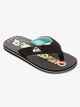 QUIKSILBER BOYS MOLOKAI LAYBACK 11 JANDAL - BLACK 1