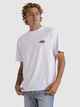 QUIKSILVER MENS TUNED UP S/S TEE - WHITE