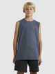 QUIKSILVER BOYS  BACK  FLASH MUSCLE - IRON GATE