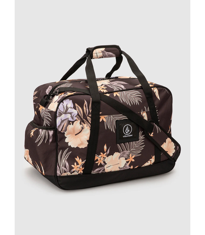VOLCOM LADIES PATCH ATTACK GEARBAG - CHARCOAL
