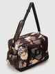 VOLCOM LADIES PATCH ATTACK GEARBAG - CHARCOAL