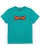 SANTA CRUZ BOYS ARCH CHECK HAND S/S TEE - TEAL