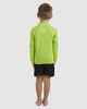 BILLABONG GROMS ALL DAY ARCH L/S RASHSHIRT - NEON GREEN