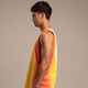 ILABB MENS SUNSET BLOCK TANK - DIP DYE