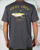 SALTY CREW MENS AHI MOUNT S/S TEE - GREY HEATHER