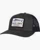 SALTY CREW MENS MARLIN MOUNT RETRO TRUCKER CAP - DARK HTR GREY