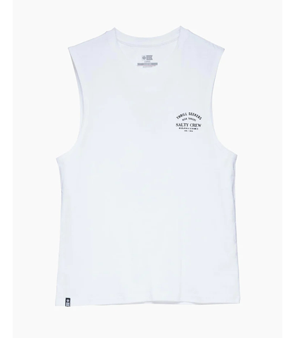 SALTY CREW MENS BUGGIN OUT MUSCLE - WHITE