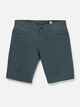 VOLCOM MENS SOLVER LITE 5 POCKET WALKSHORT - DARK SLATE