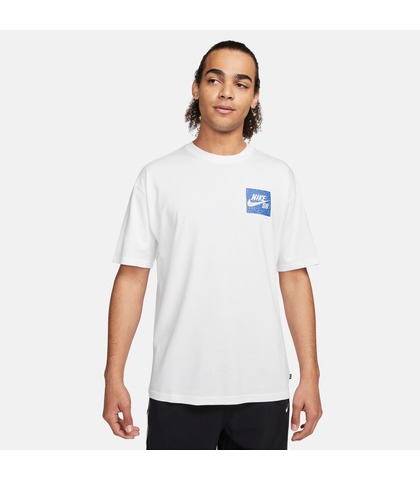 NIKE SB MOSAIC S/S TEE - WHITE