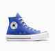 CONVERSE CHUCK TAYLOR LIFT HIGH - BLUE FLAME / WHITE