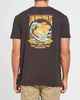 MAD HUEYS RAISING SWELL TEE - VINTAGE BLACK