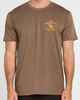 MAD HUEYS HAPPY WORM TEE - WALNUT
