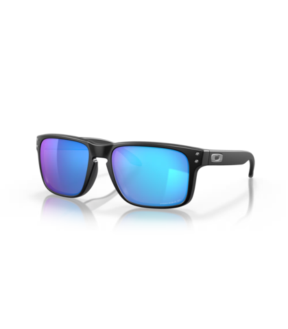 OAKLEY HOLBROOK - MATTE BLACK / PRIZM SAPPHIRE IRID POLARZIED