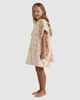 BILLABONG TODDLER GIRLS DAISY HOODIE TOWEL - PALE PINK