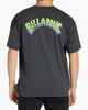 BILLABONG MENS ARCH WAVE S/S TEE - WASHED BLACK