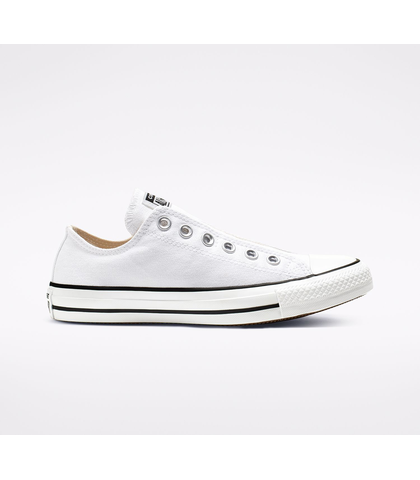 CONVERSE CHUCK TAYLOR SLIP - WHITE / BLACK