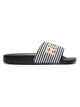 ROXY GIRLS RG SLIPPY SLIDES - BLACK/ WHITE 