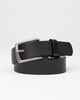 RUSTY MENS HIGH RIVER LEATHER BELT - BLACK