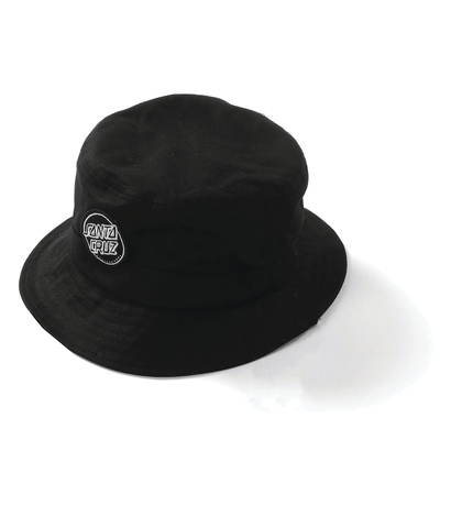 SANTA CRUZ BOYS APTOS BUCKET HAT - BLACK