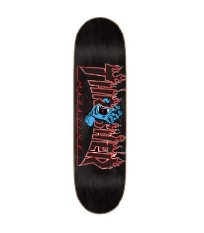 THRASHER X SANTA CRUZ - SCREAMING FLAME LOGO 8.5